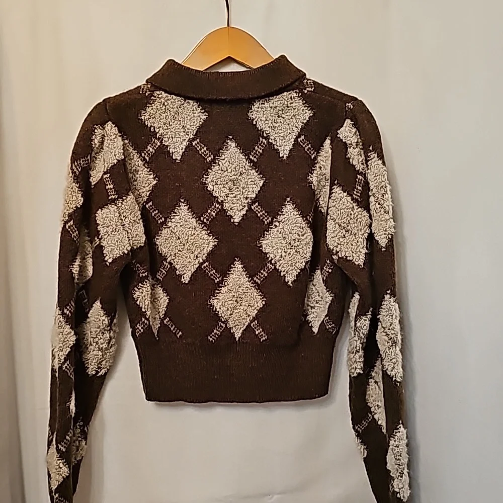 Cider Argyle Sweater - Picture 4 of 4